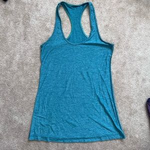 COPY - Lululemon Cool Racerback Heathered Teal 8